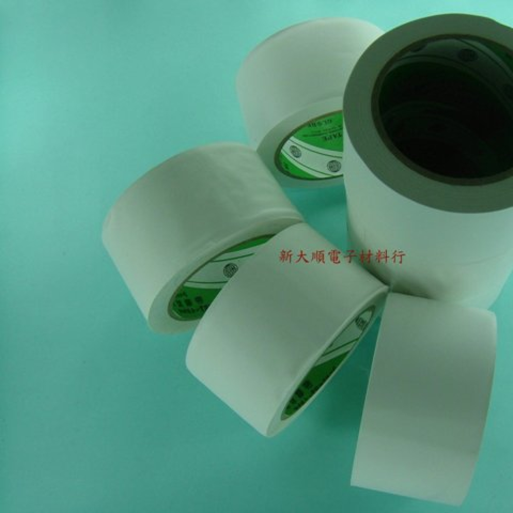 N28005C PVC布紋免刀膠帶(白)