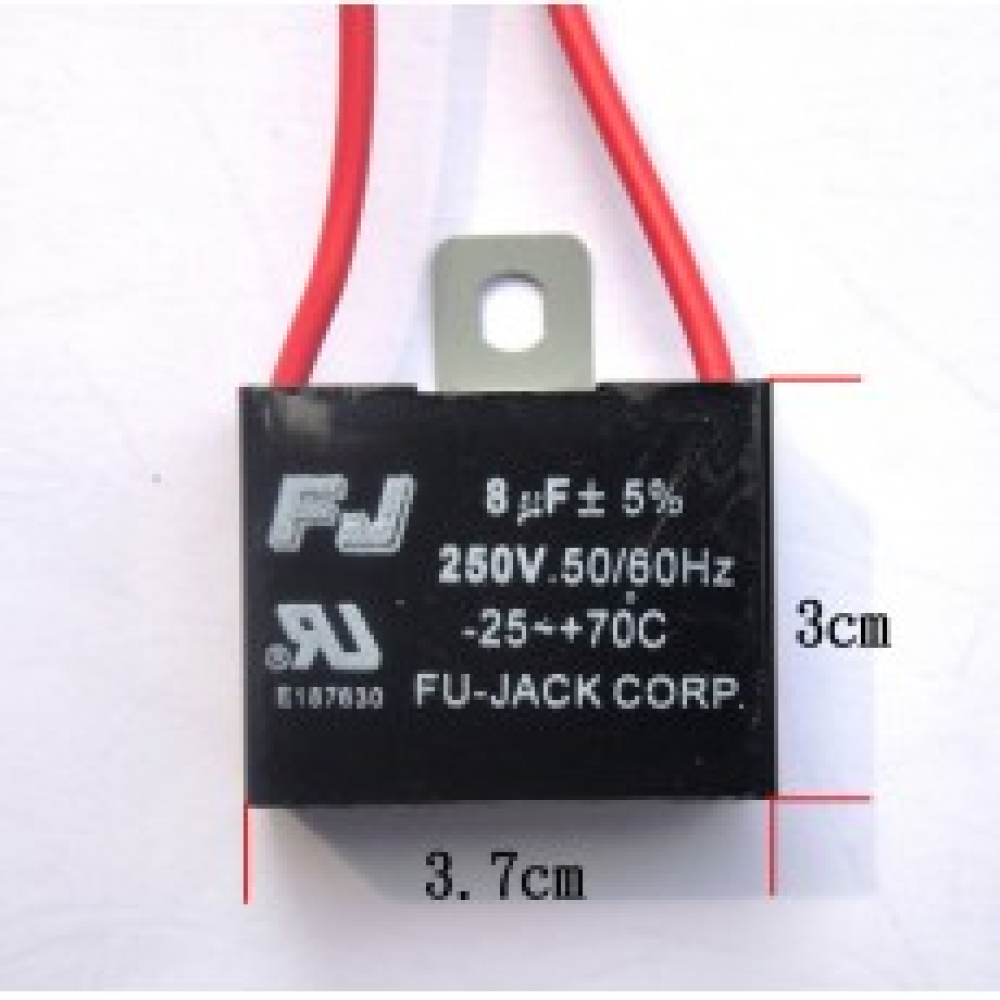 CF8250 8UF/250V 啟動電容