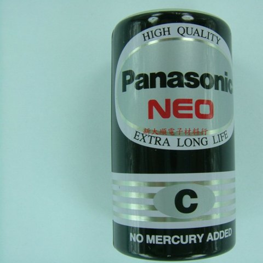 R14NNT-2SC 國際2號黑色保環電池 1盒24入