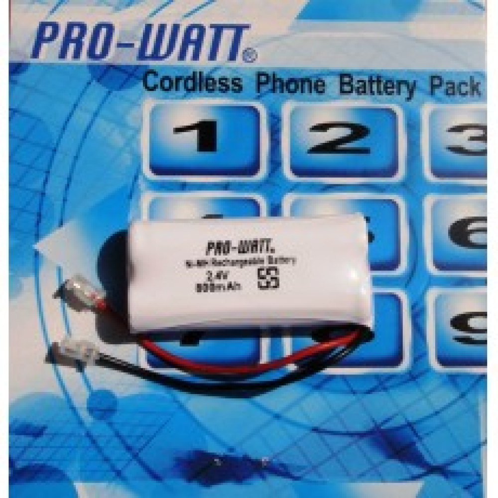 P-54 2.4V 800mAh　無線電話電池萬用頭