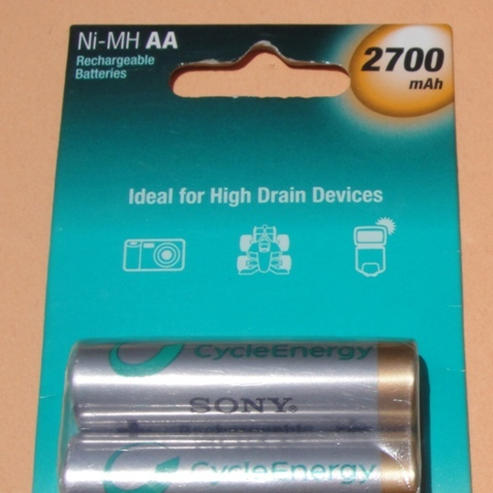 SONY 3號充電池2700m