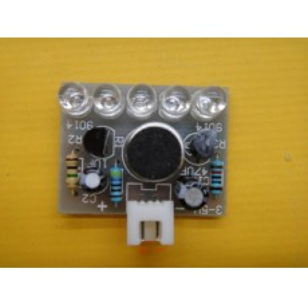 【大順電子】聲控LED旋律燈電子製作套件 電子DIY趣味製作套件 藍色LED) KC-0063