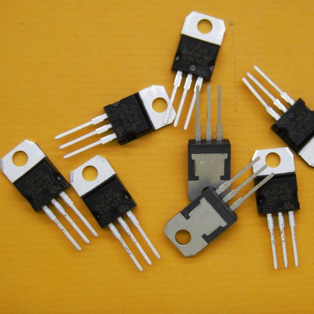 【大順電子】全新原裝環保TIP122達林頓管TO-220電晶體NPN型100V/5A功率三極管