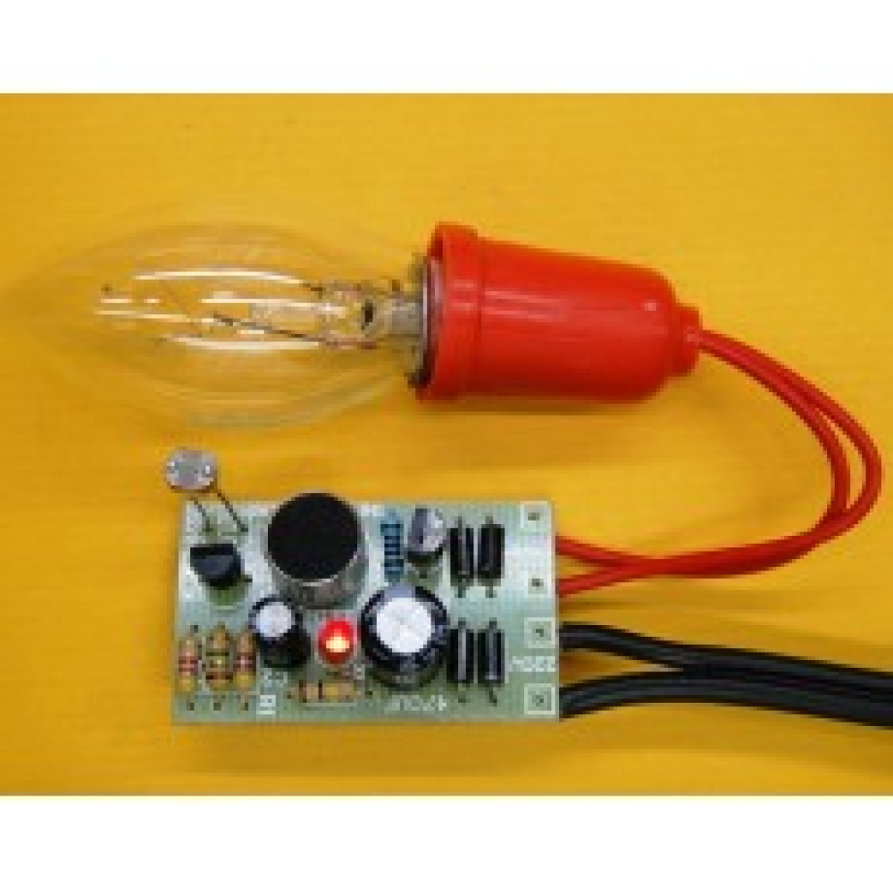 【大順電子】聲控光控感應延時開關 聲光控帶延時 套件 (不含燈 線) KC-0076