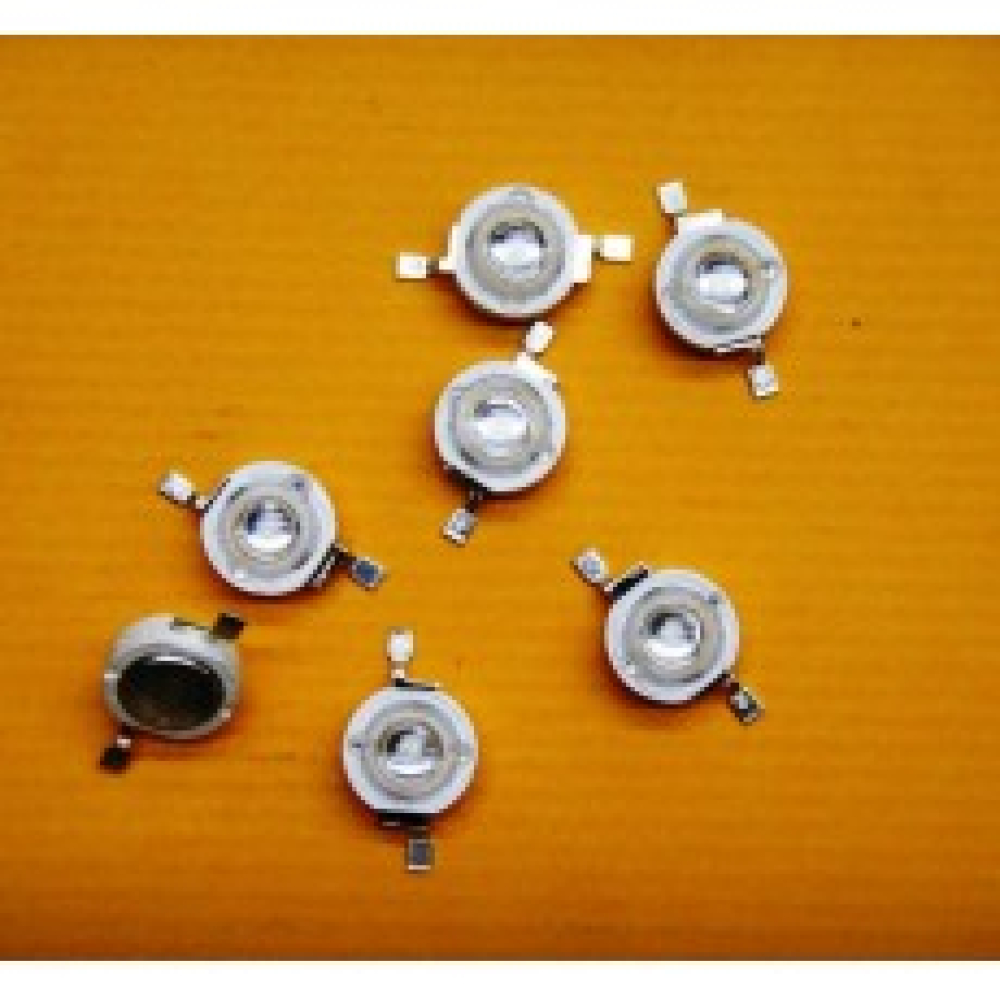 (正白）1W白燈 白色大功率LED 照明LED 80-90LM LED-1WW