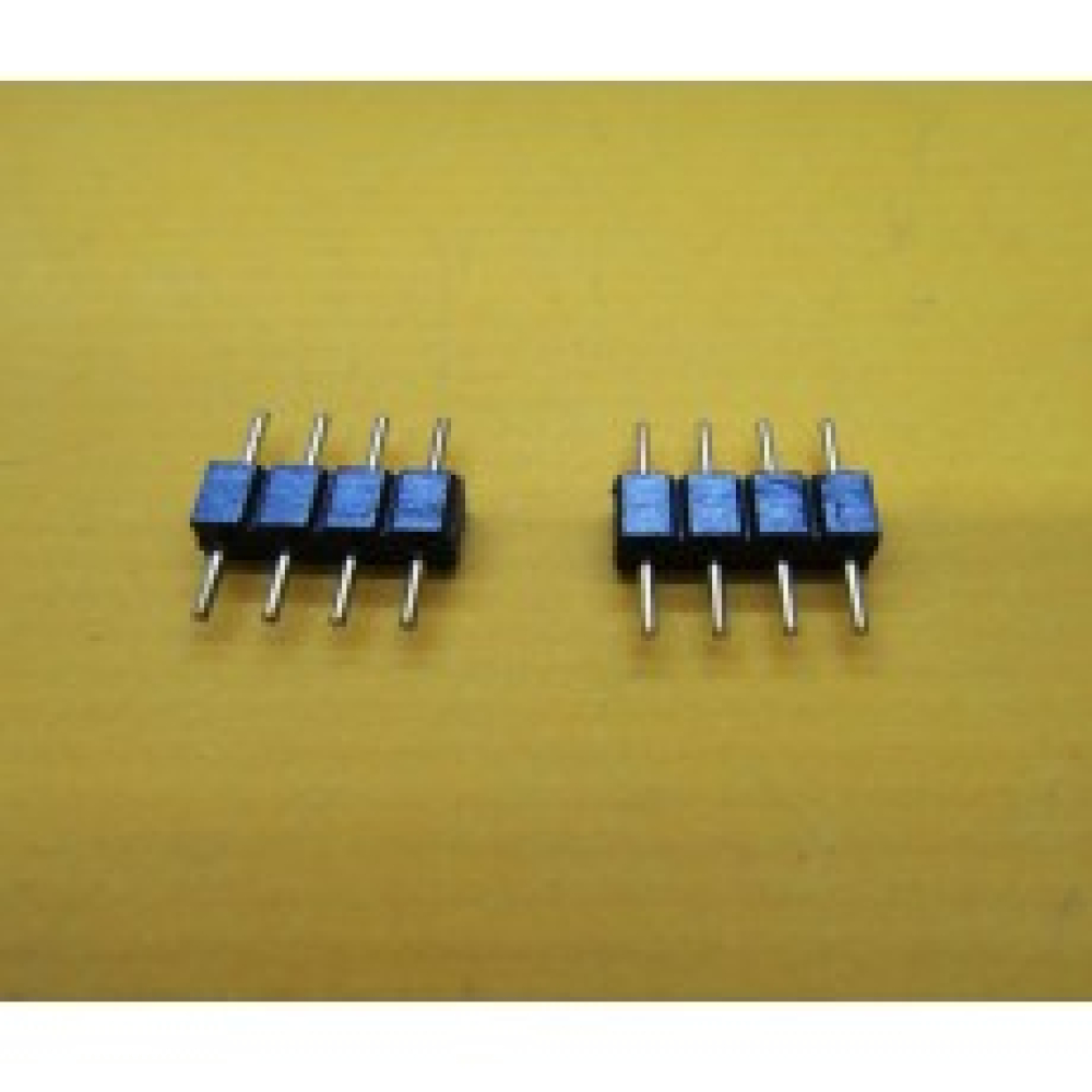 【大順電子】ed5050RGB燈帶 七彩燈條led連接器/連接頭 4芯排針/4pin插針 LED-4PIN