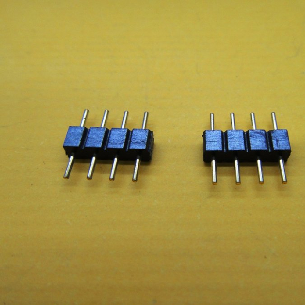 【大順電子】ed5050RGB燈帶 七彩燈條led連接器/連接頭 4芯排針/4pin插針 LED-4PIN