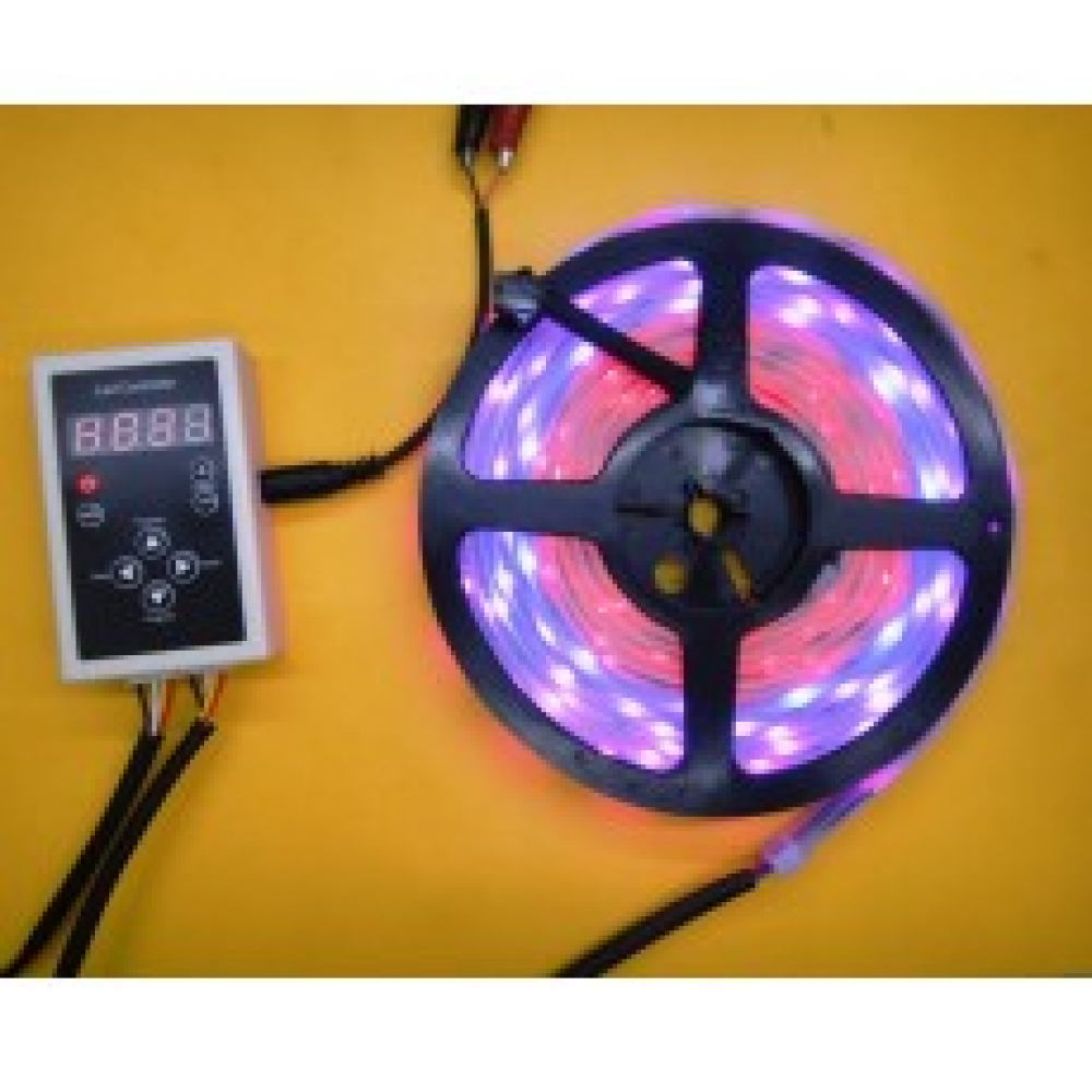 【大順電子】LED燈條可程式設計5050貼片幻彩 IP67 6803IC 控制器 133個模式可調 LED-133