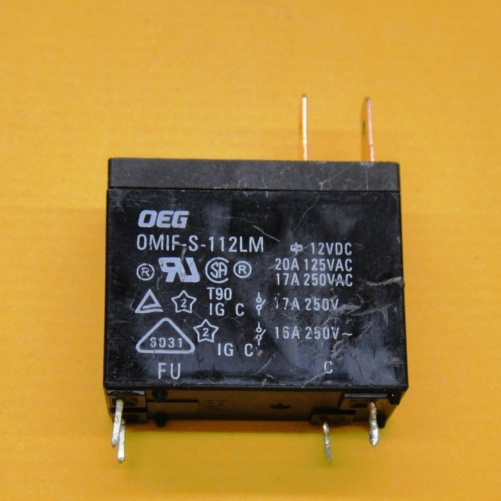 【大順電子】全新原裝OEG王利 繼電器OMIF-S-112L M-12VDC 進口熱水器繼電器 KR-0051
