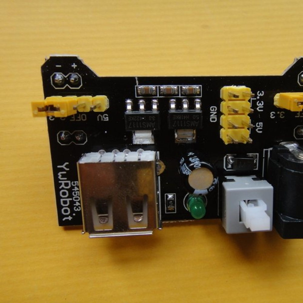 【大順電子】麵包板專用 電源模組 相容5V 3.3V KA-0038
