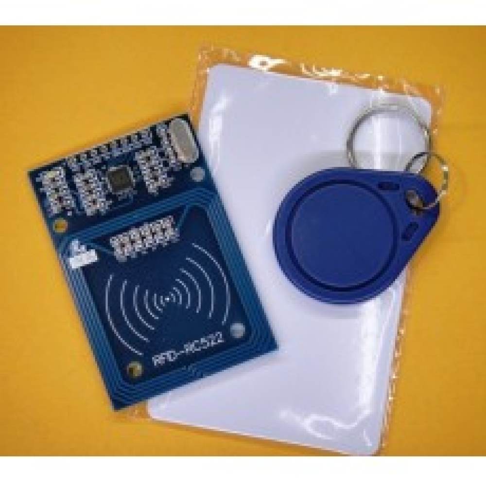 RFID射頻 MFRC-522 IC卡感應模組 送S50復旦卡、鑰匙扣 KA-0034
