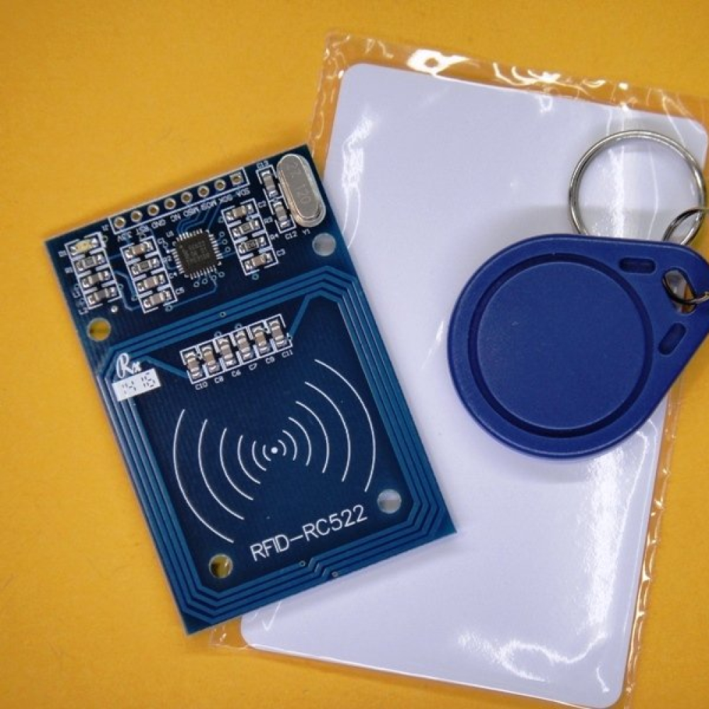 RFID射頻 MFRC-522 IC卡感應模組 送S50復旦卡、鑰匙扣 KA-0034