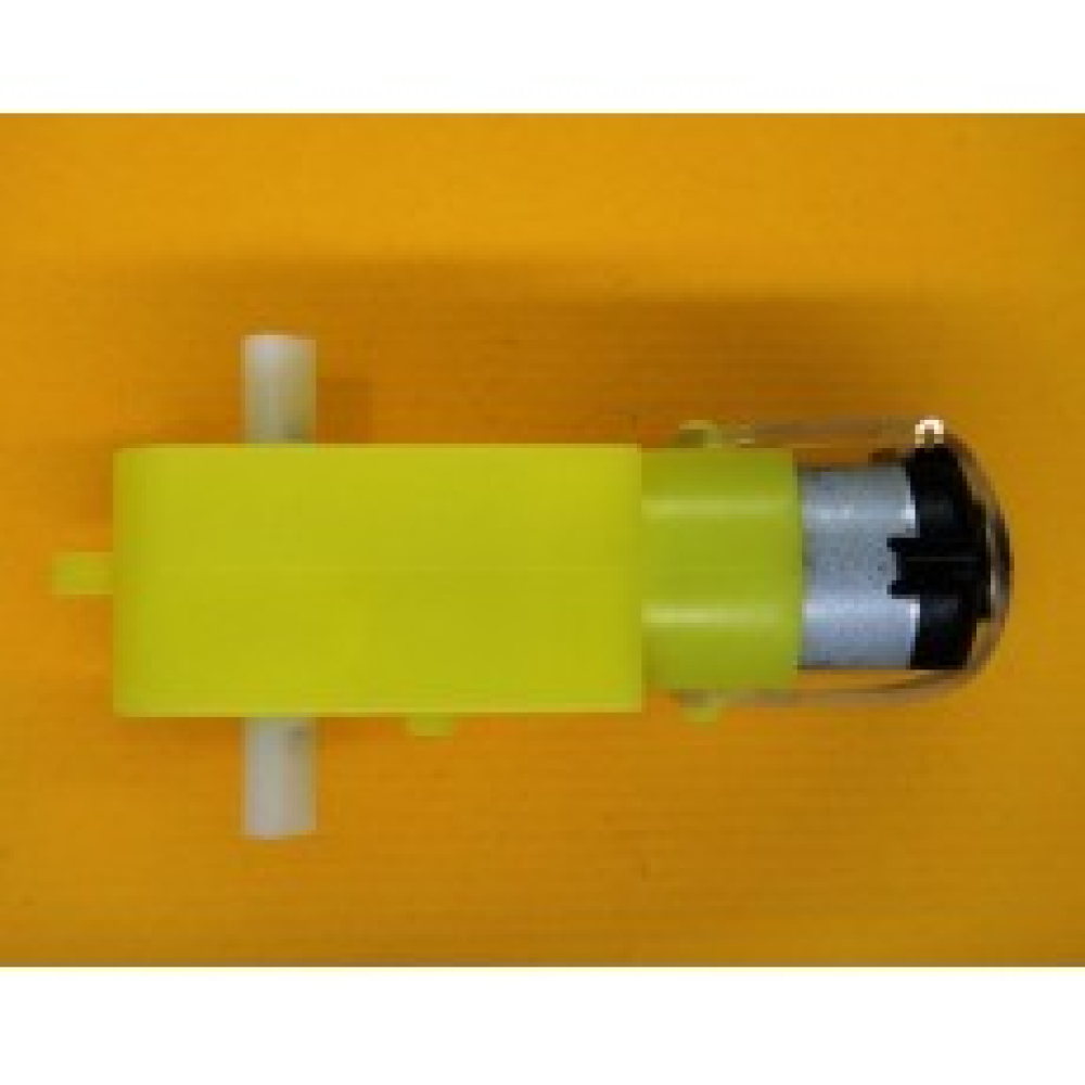 雙軸減速直流電機 智慧小車底盤電機 機器人小車電機 48:1 KR-0011