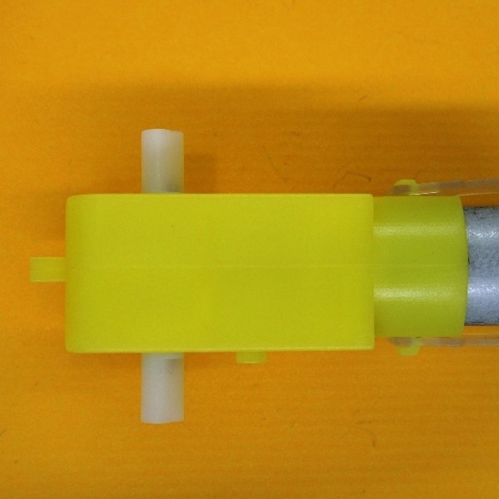 雙軸減速直流電機 智慧小車底盤電機 機器人小車電機 48:1 KR-0011