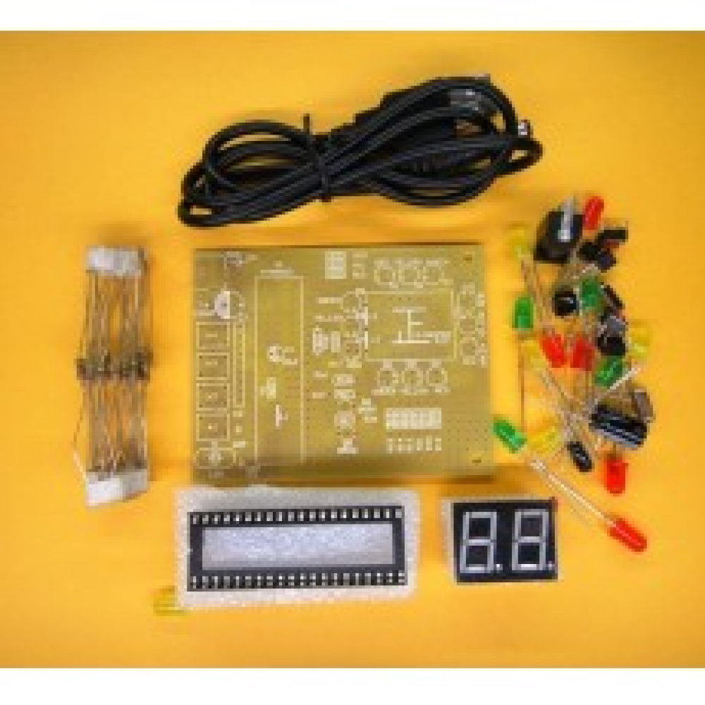 51單晶片 交通燈設計信號燈/紅綠燈套件 (單純基板)PCB 板 K51-0011