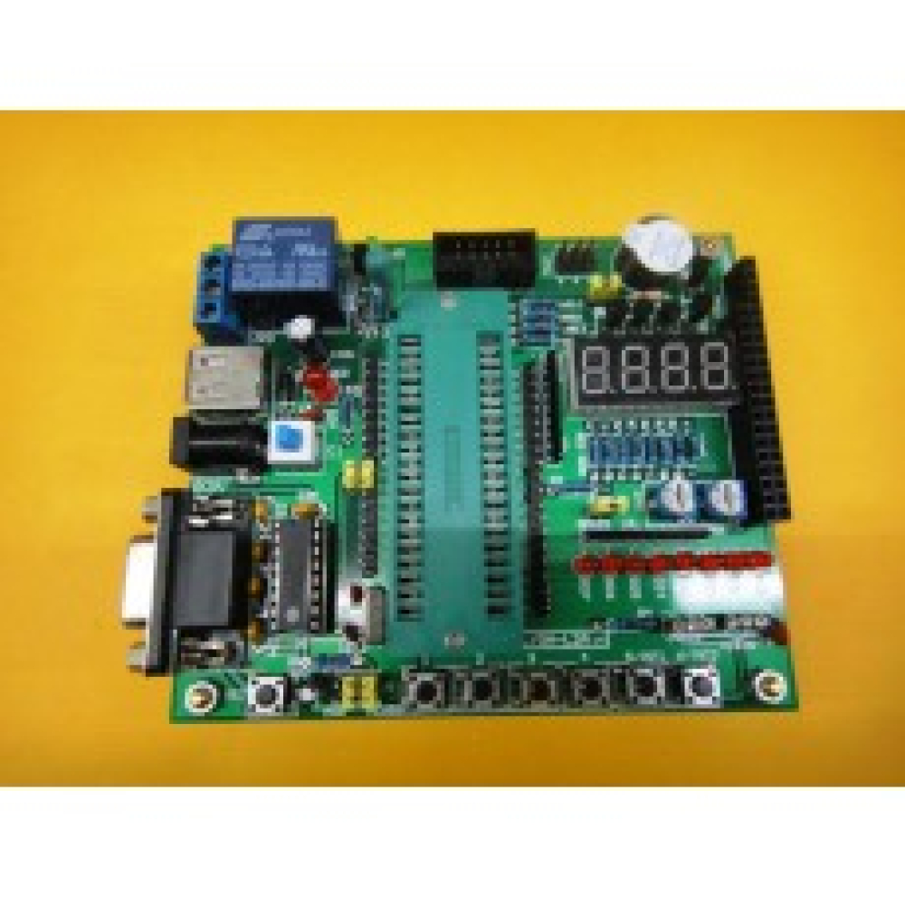 AVR/51單晶片  學習板 DIY學習板 L2A散件套裝+STC89C52 K51-0004