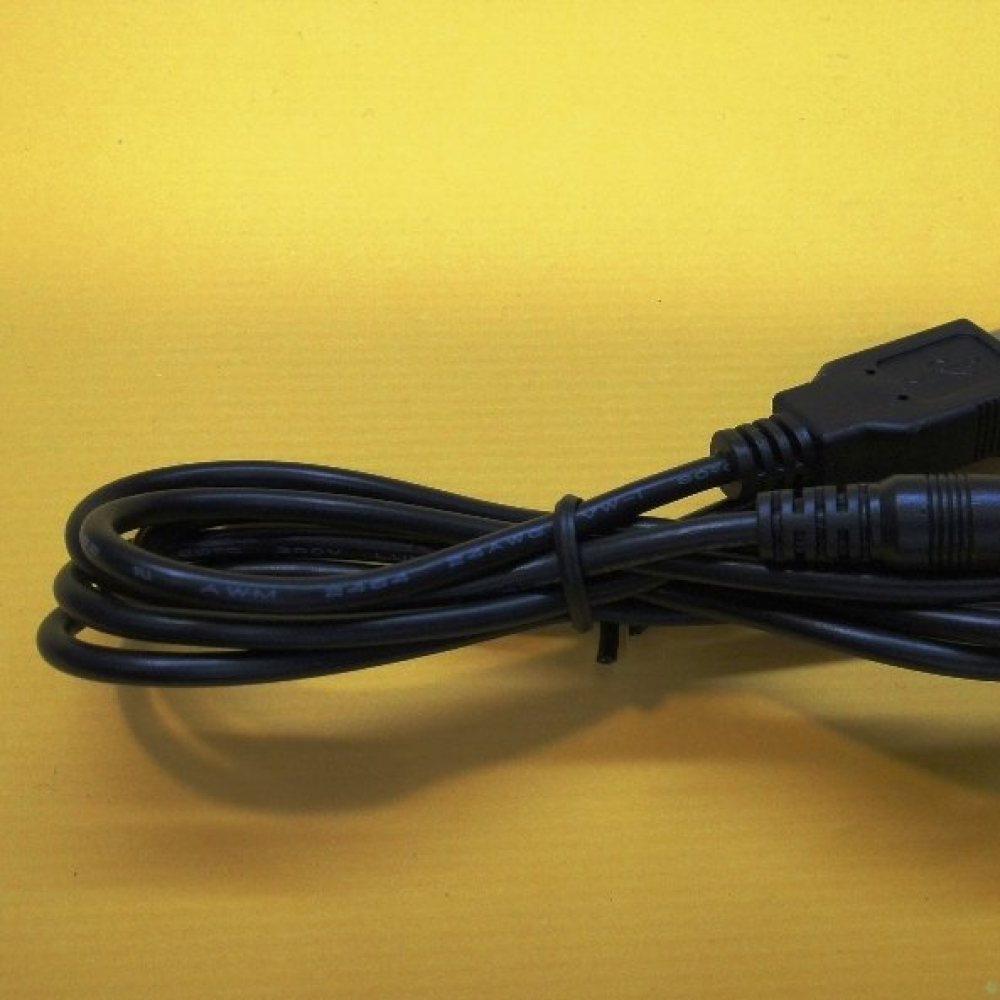 USB轉DC3.5mm電源線 usb供電線充電線 5v電源線轉接線 長約1.2米 USB-0003
