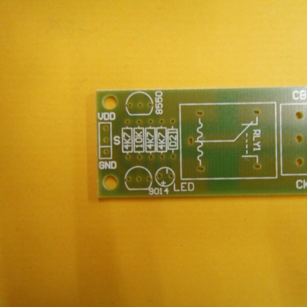 1路繼電器模組控制板 優質擴展板 PCB板 5V 12V 高電平動作 KC-0022