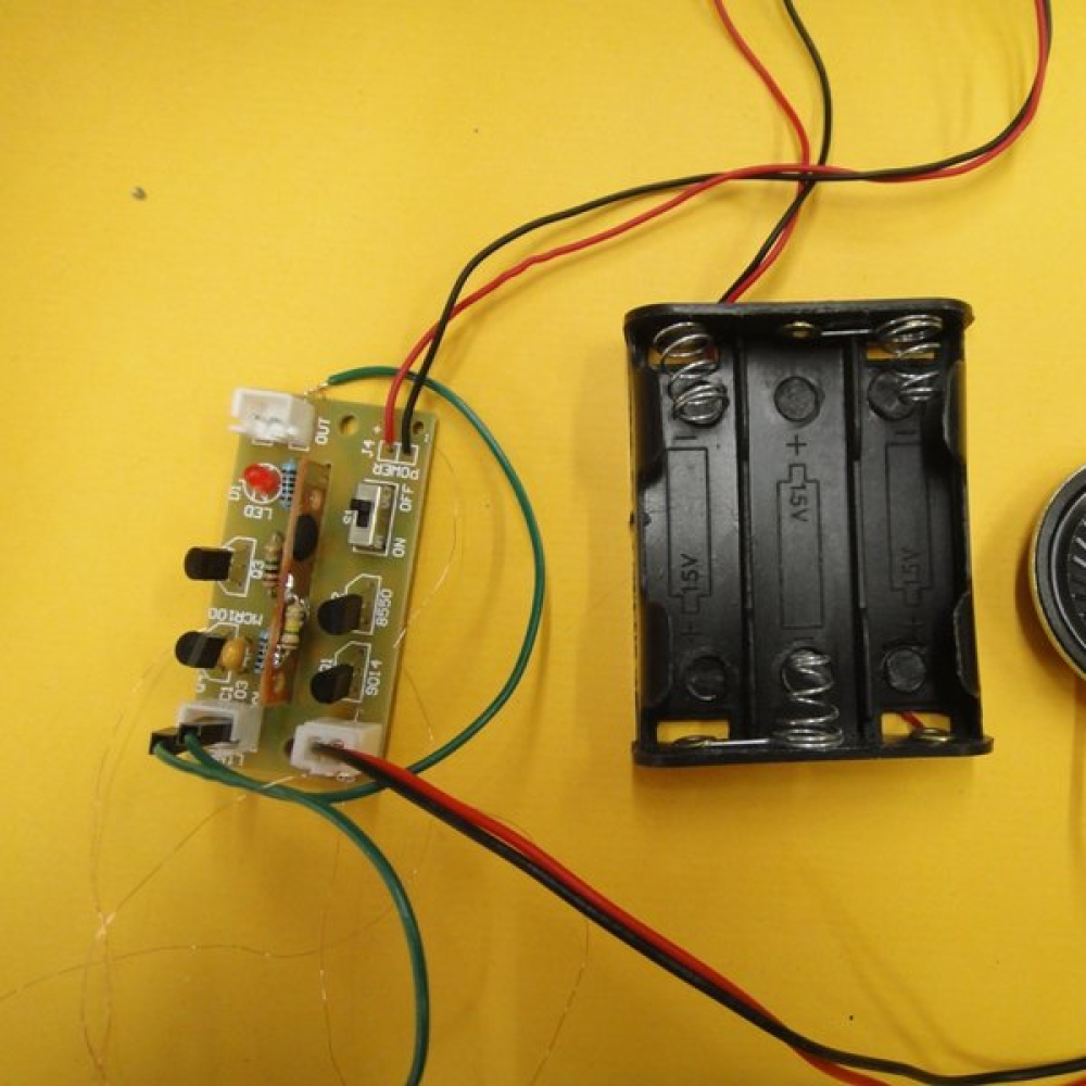 防割斷報警器套件 防盜報警器套件 電子趣味製作 斷線式報警套件 KC-0006
