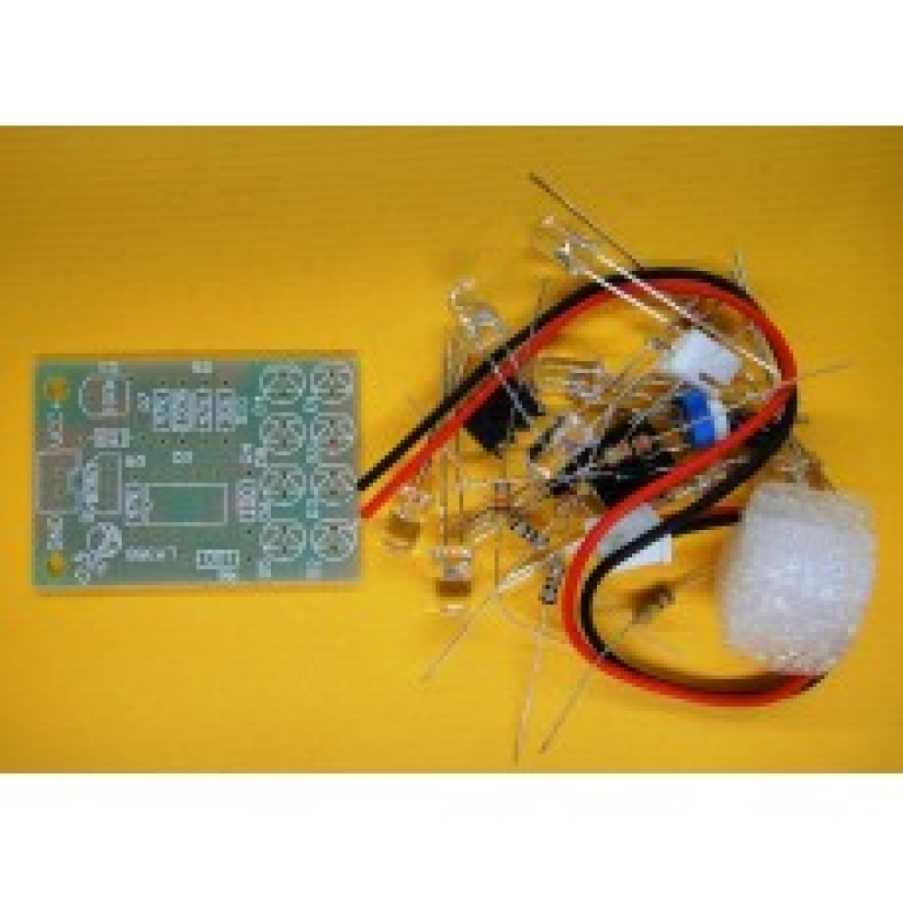 LM358呼吸燈散件/電子DIY趣味製作套件 8個5MM LED 藍色閃爍套件 KC-0023
