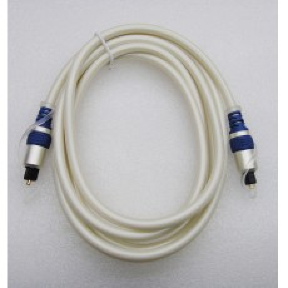 G1604  光纖線四方珠光白 1米