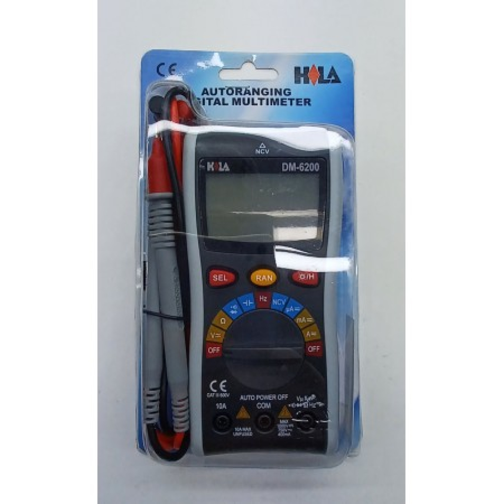 DM-6200 專業型數位電錶