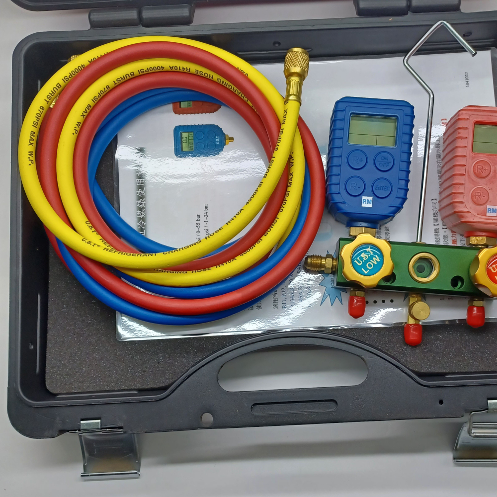 UST-460GDX數位冷媒錶組 R410