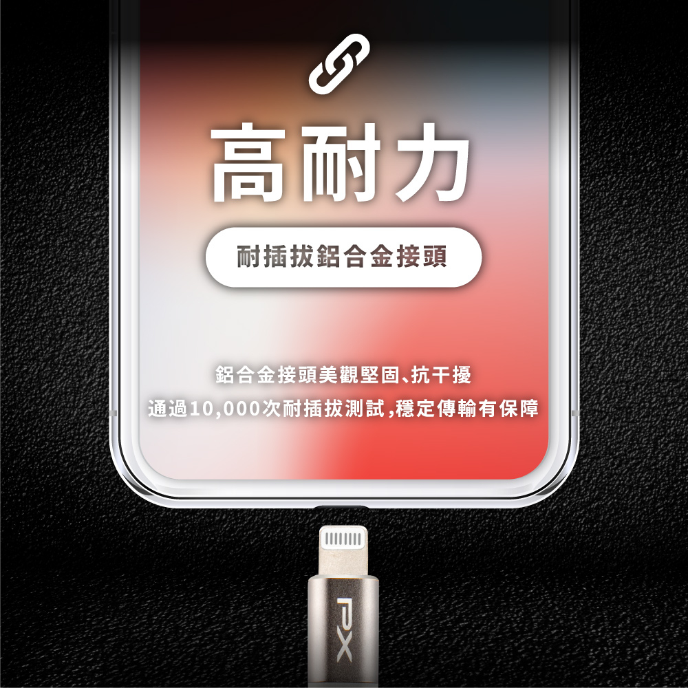 USB-A to Lightning充電傳輸線