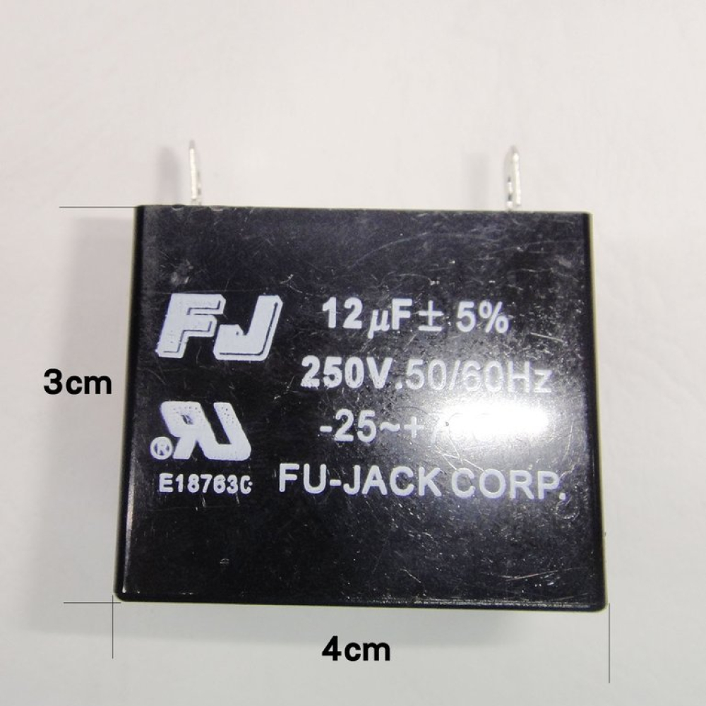 CF12250 12UF/250V 啟動電容