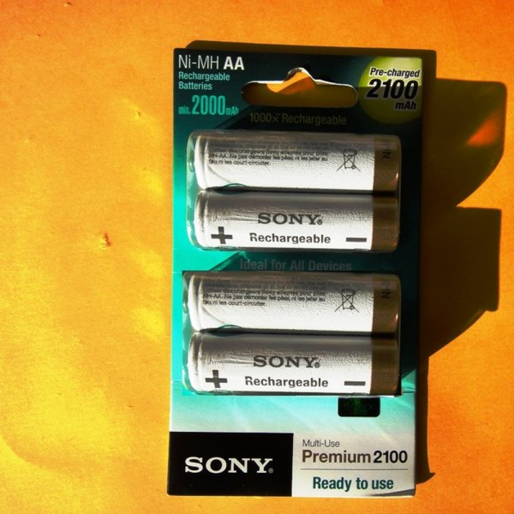 SONY3號充電電池低自動放電